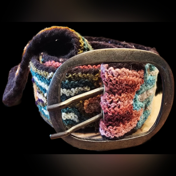 Pistil Handmade Peruvian Ayacucho Colorful Knit Belt for Women main image 8
